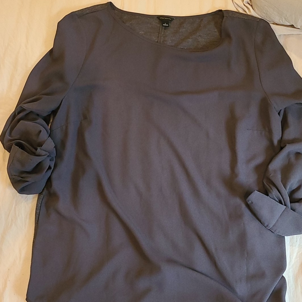 Ann taylor blouse tricot blend
